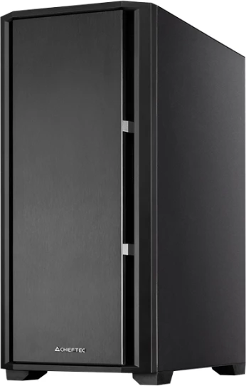 Kasë CHIEFTEC Pro Midi TG AS-02B-TG-OP, ATX, e zezë