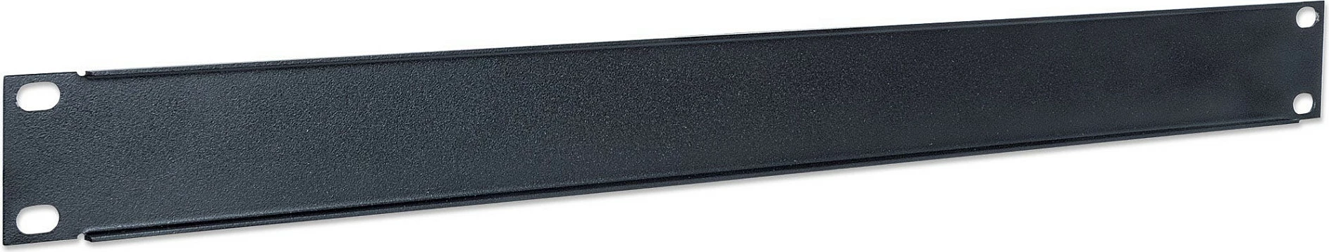 Panel i verbër Intellinet 1U për rack 19", çelik, i zi
