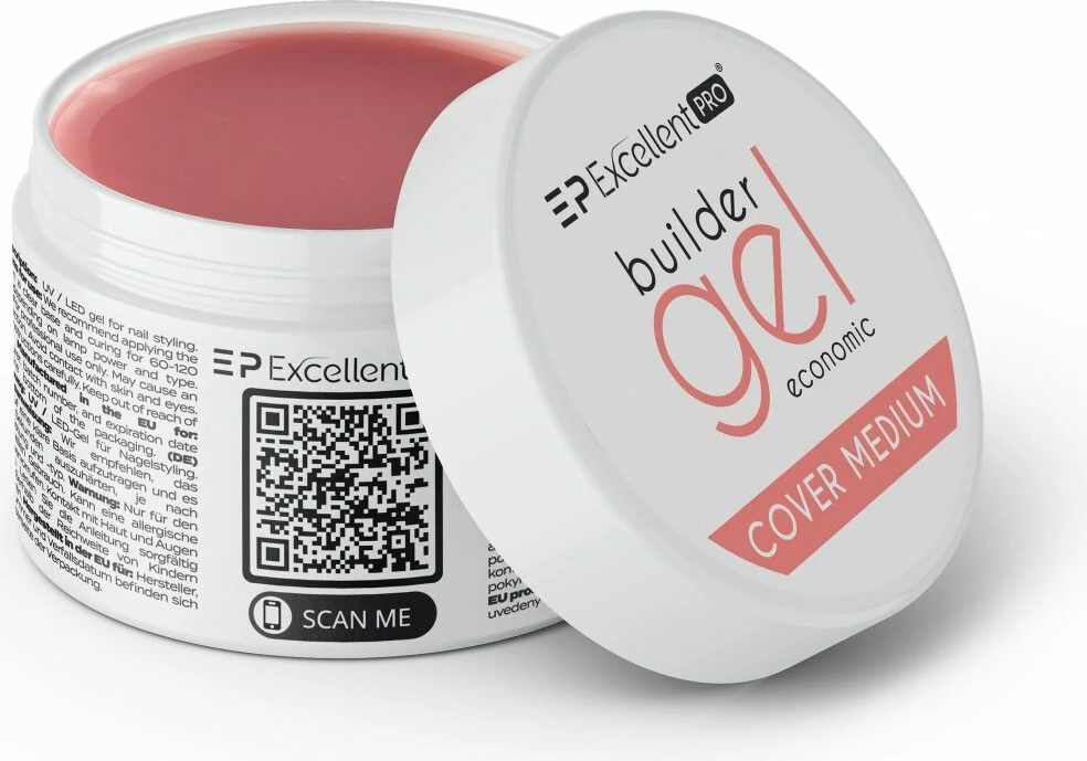 Xhel ndërtues për femra Excellent PRO Economic Cover Medium 50g