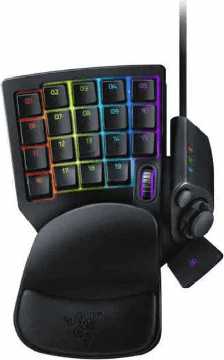 Keypad gaming Razer Tartarus V2 RZ07-02270100-R3M1, Hybrid Mecha-Membrane, 32 taste programueshme, RGB, USB me kabllo 1.8 m, e zezë