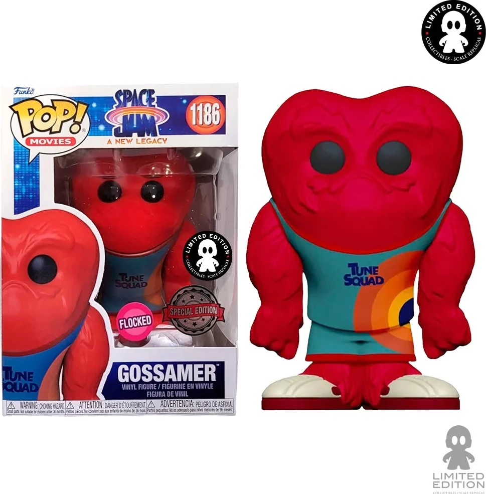 Figurë vinili Funko Pop Movies Space Jam 2 Gossamer 60134, e kuqe