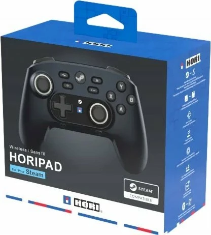 Kontroller wireless Hori HORIPAD Pro for Steam, Bluetooth/USB, bateri e integrume, i zi