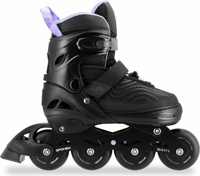 Rollera për femra dhe fëmijë Spokey, të zeza [Madhësia: 35 - 38]