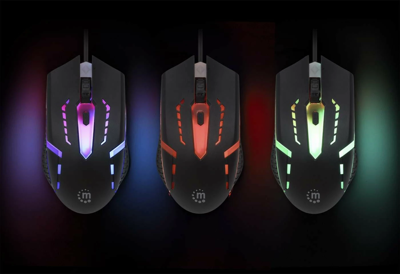 Maus gaming Manhattan 190206, USB, 1500 DPI, i zi