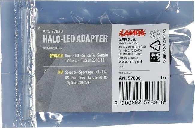 Adapter I Lampes Kia, Hyundai