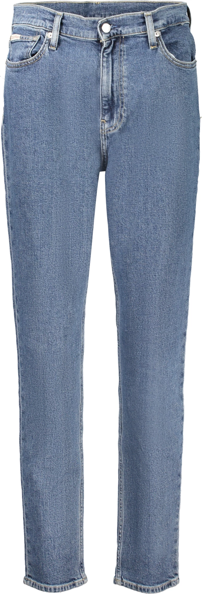 Xhinse për femra Calvin Klein mom jeans, blu