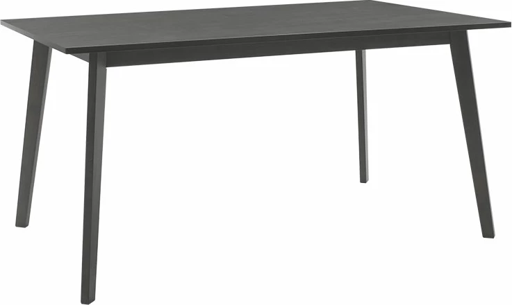 Tavolinë me karrige Benson - Toto 7 copë 150x90x75cm ngjyrë gri rustike - pëlhurë gri