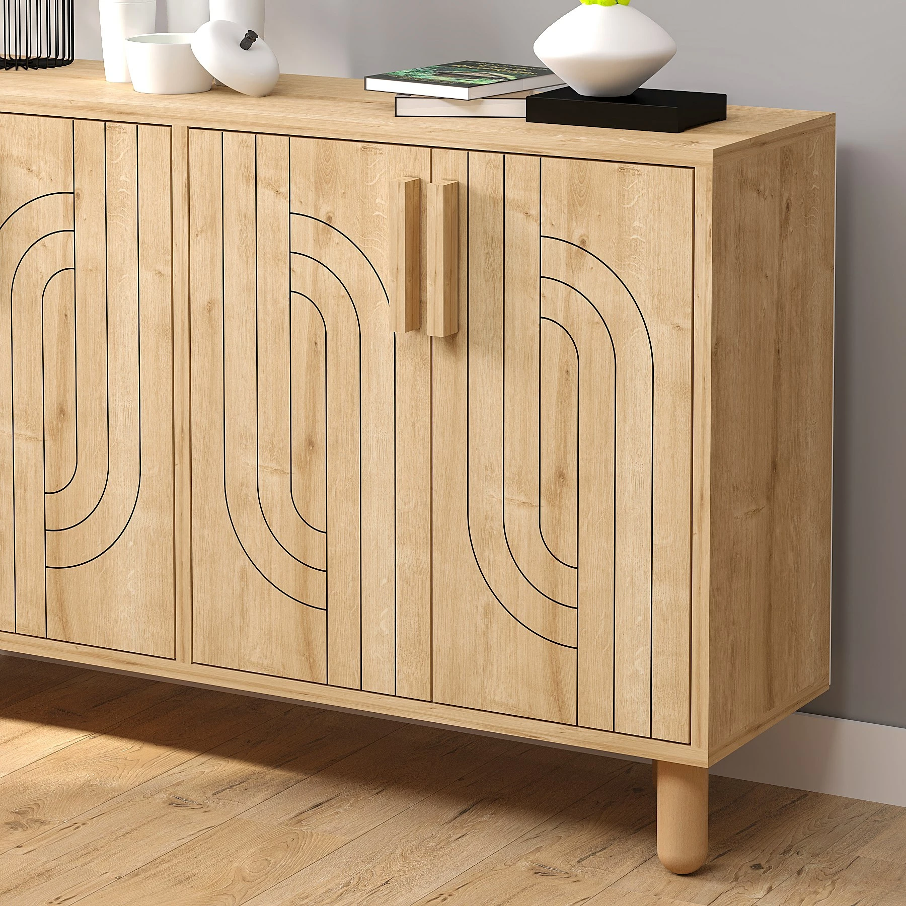 Konsol Skye Decor, Rodney - Saphire Oak