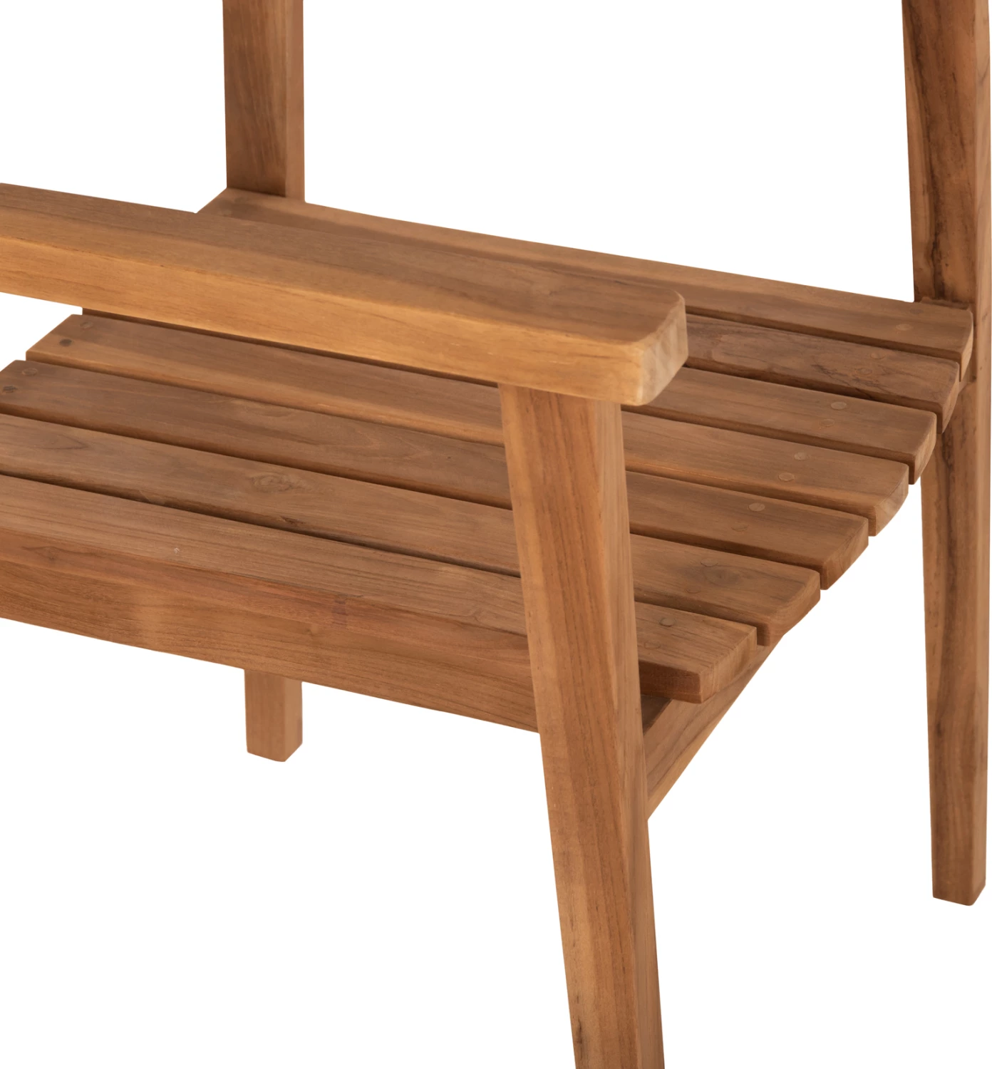 Karrige ERIETTA FH9534 dru TEAK ngjyrë natyrale e grumbullueshme 60x54x87Hcm