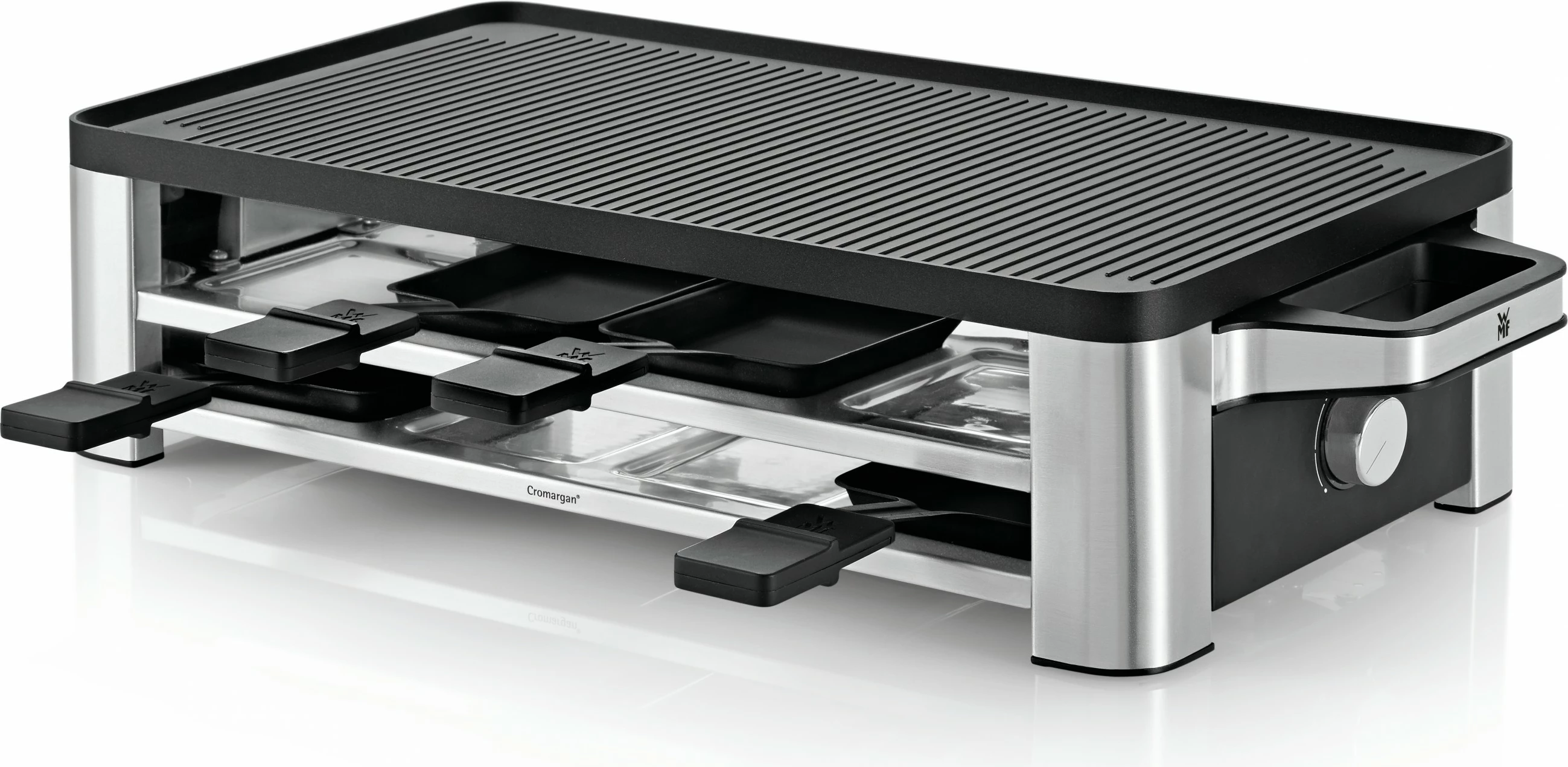 Grill WMF Lono 0415040011, 8 persona, 1500 W, e zezë, krom