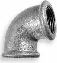 Brryl reduktues 90° Odlewnia Zawiercie 2" x 1 1/2" çelik i galvanizuar