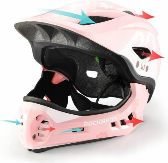 Helmetë fëmijë Rockbros, rozë