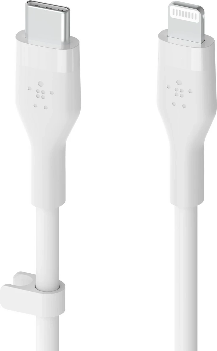 Kabllo Belkin Boost Charge USB-C - Lightning 2.0m e bardhë