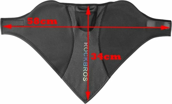 Balaklavë softshell Rockbros, gri