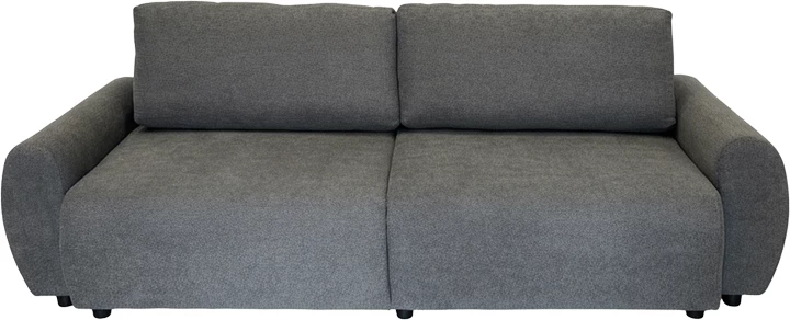 Krevat-kanaqe Hungie, material poliestër, ngjyrë gri, 250x92x89cm