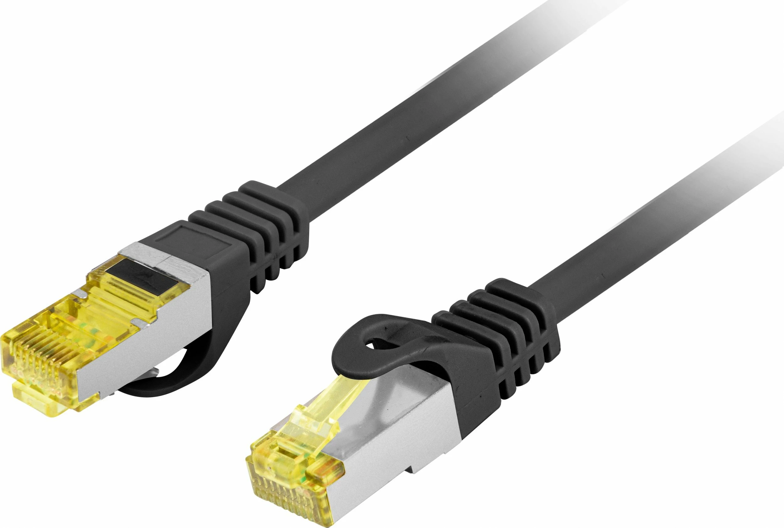 Kabllo rrjeti Lanberg PCF6A-10CU-0200-BK Cat.6a S/FTP LSZH bakër 2 m, e zezë
