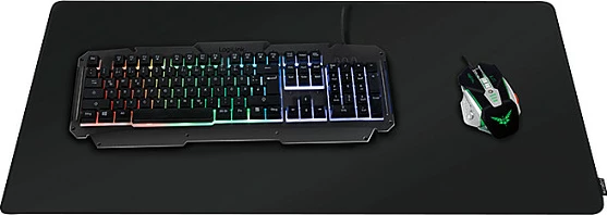 Mauspad LogiLink XXL 890x435mm, skaje të qepura, i zi