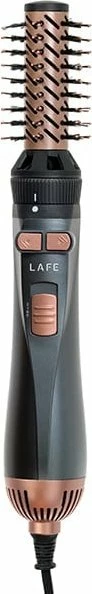 Styler flokësh Lafe Sleek & Shine, 1200 W, furçë ajri rrotulluese 40/50 mm, jonizim, ajër i ftohtë, set 2 copë, e zezë