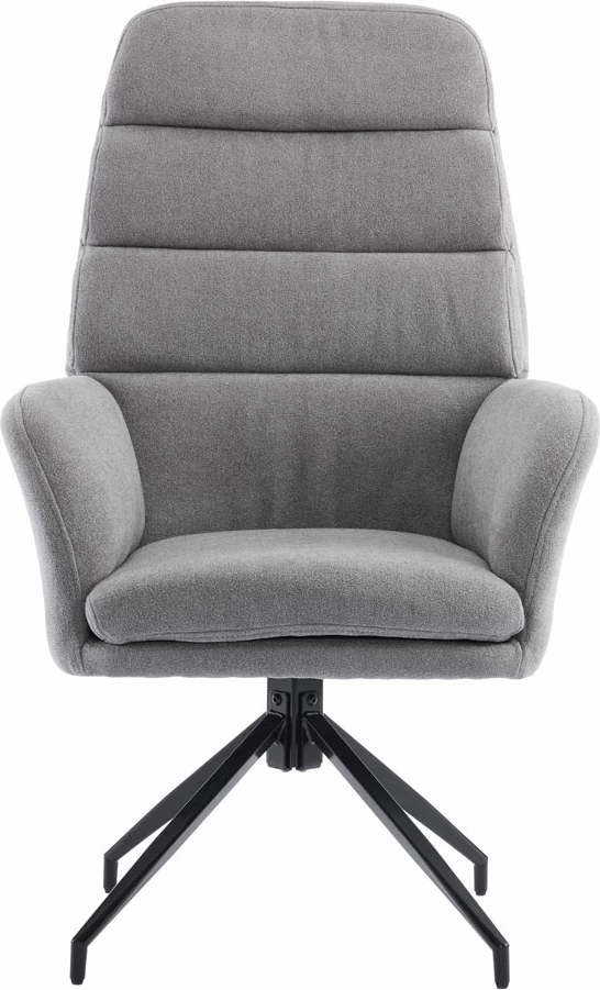 Karrige zyre rrotulluese GIRAR, gri, 70x69.5x113 cm