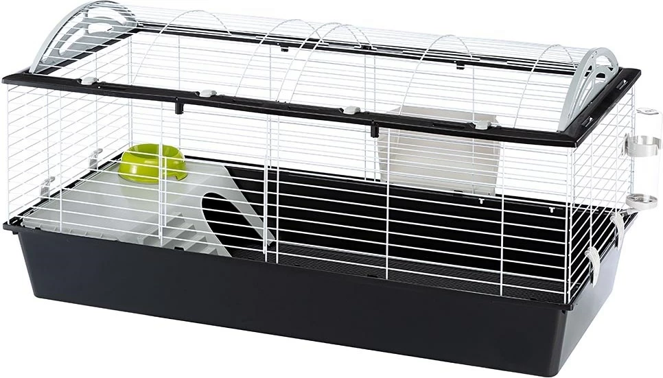 Kafaz FERPLAST Casita 120 për lepur ose kavie, 1190x580x580mm, i bardhë