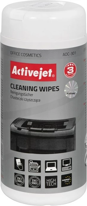 Peceta për pastrimin e pajisjeve të zyrës Activejet AOC-301