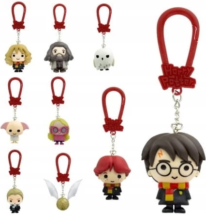 Obezek Paladone Harry Potter Backpack Buddies, figurë mini, karakter i rastësishëm, 1 copë, e kuqe