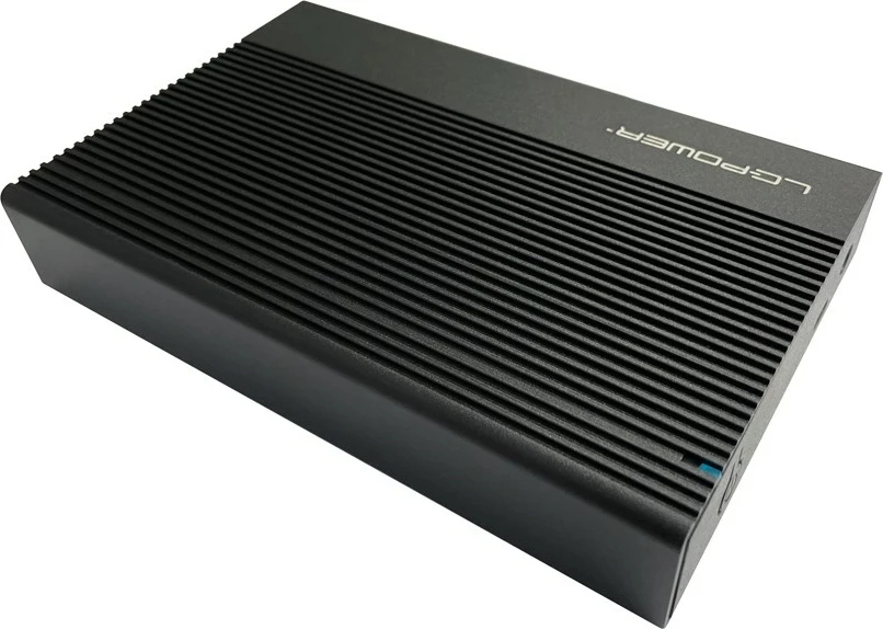 Kasë LC-Power LC-25U3-C, 2.5 inch, USB Type-C, e zezë
