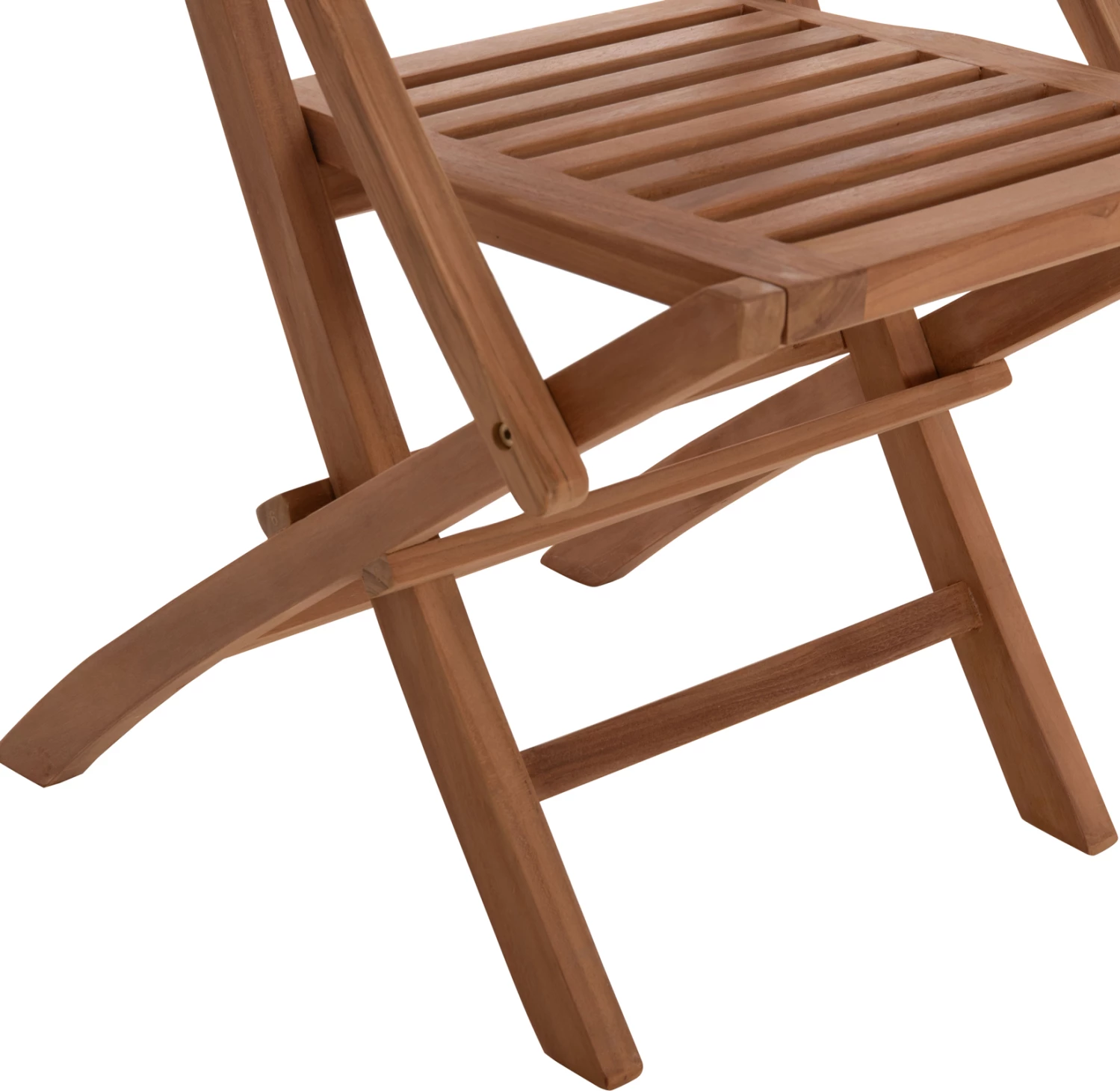 Karrige palosëse për ngrënie jashtë, dru tik, CRANDER FH6377, set prej 2 copë, 53x63x90cm