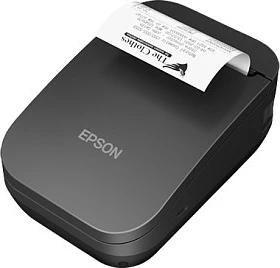 Printer mobil termik Epson TM-P80II AC (121), 203 x 203 DPI, Bluetooth 5.0, USB-C, prerës, i zi