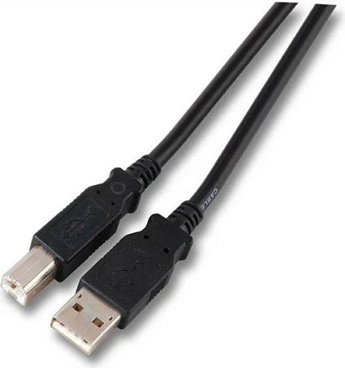 Kabllo USB EFB Elektronik K5255SW.1, USB-A në USB-B, 1 m, USB 2.0, e zezë