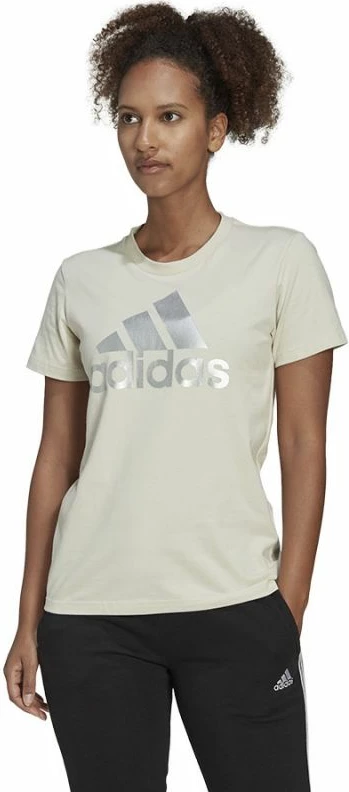 Maicë adidas për femra, ngjyrë krem