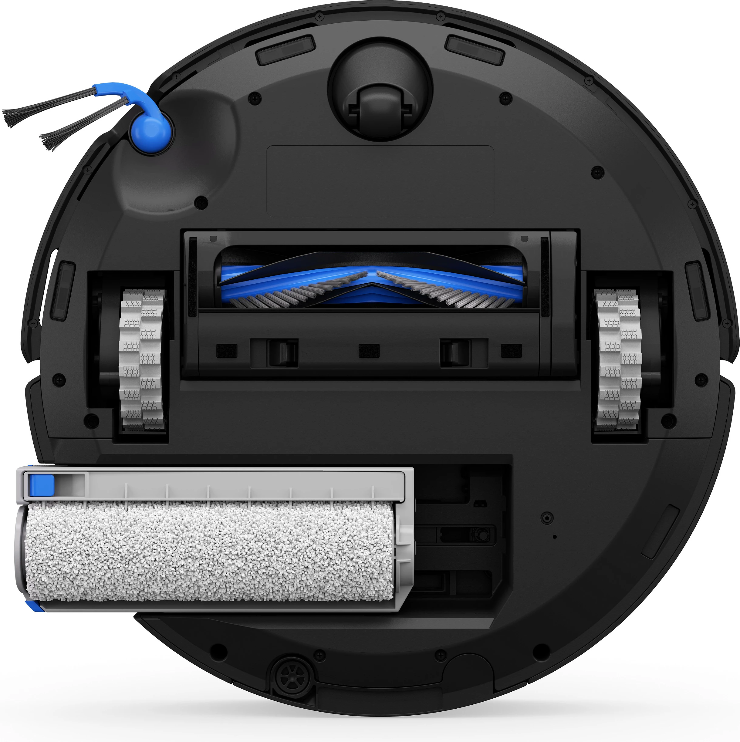 Robot fshesë ECOVACS DEEBOT T80 OMNI, 18.000Pa, Wi‑Fi, me larje, stacion vetë-zbrazës, i zi