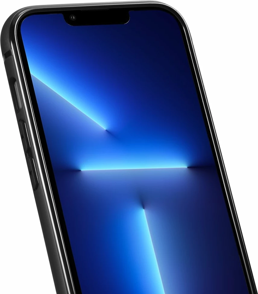 Mbështjellës iCarer për iPhone 14 Plus, lëkurë natyrale, Blu