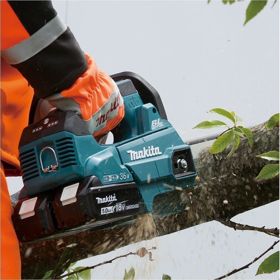 Sharrë zinxhir Makita DUC256Z, 18V, 25 cm, brushless, 20 m/s, blu/zi