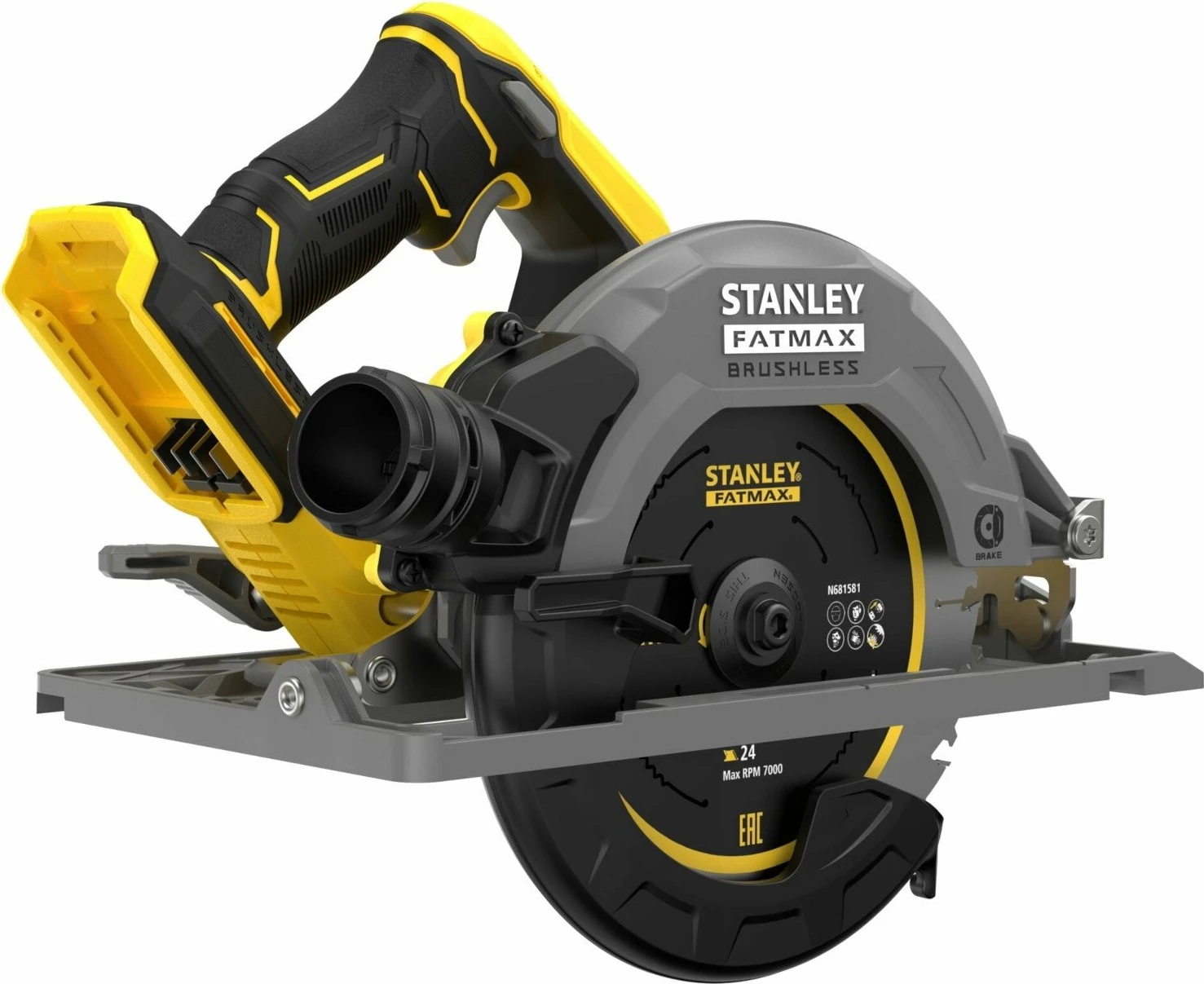 Sharrë rrethore Stanley Fatmax SFMCS551B-XJ 20V 190 mm, pa bateri/pa karikues, e verdhë/zezë