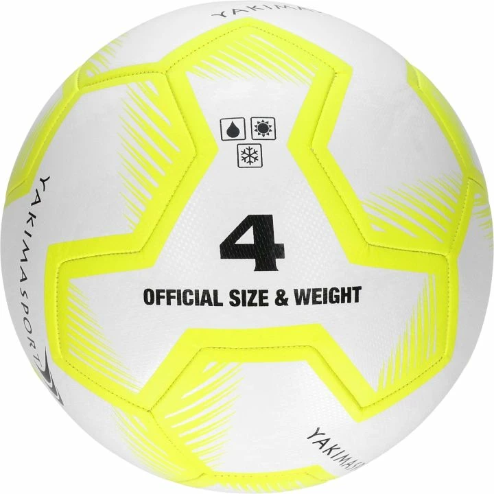 Top futbolli Yakima Sport Soccer Ball 4 100520, e verdhë