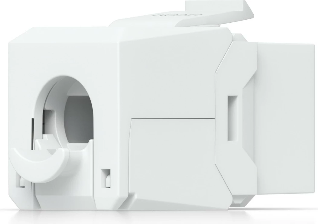 Keystone jack Ubiquiti Cat6, 12 copë, i bardhë