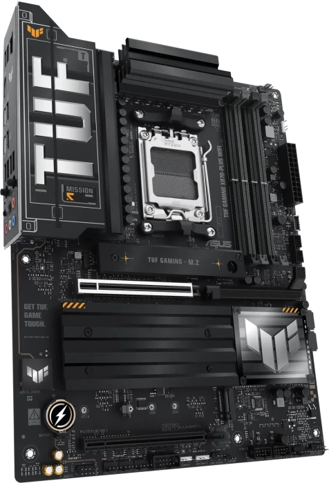 Pllakë amë ASUS TUF Gaming X870-Plus WiFi, AM5, ATX, DDR5, WiFi 7, 2.5GbE, e zezë