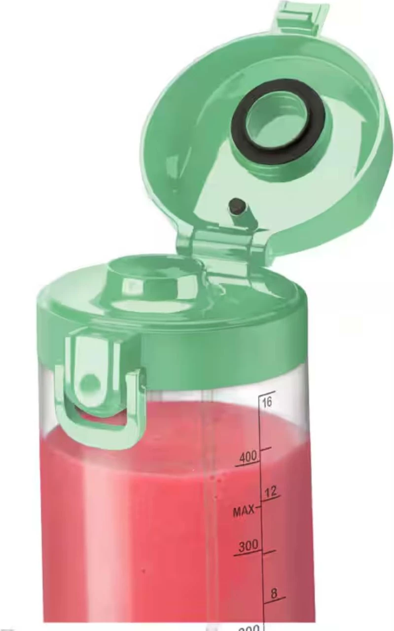 Blender portativ, NutriBullet, NBP003LG, 475 ml, bateri 2000 mAh, USB-C, jeshile e çelët