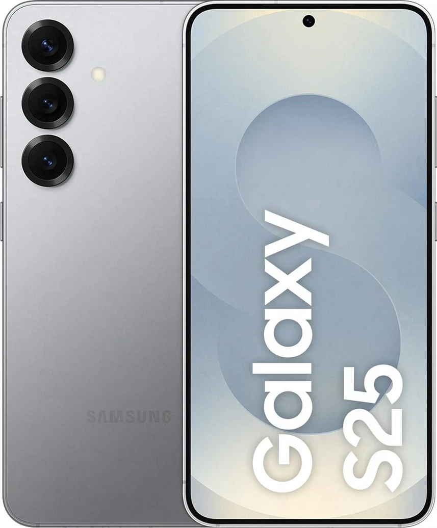 Celular Samsung Galaxy S25, 6.2", 12+256GB, i argjendtë