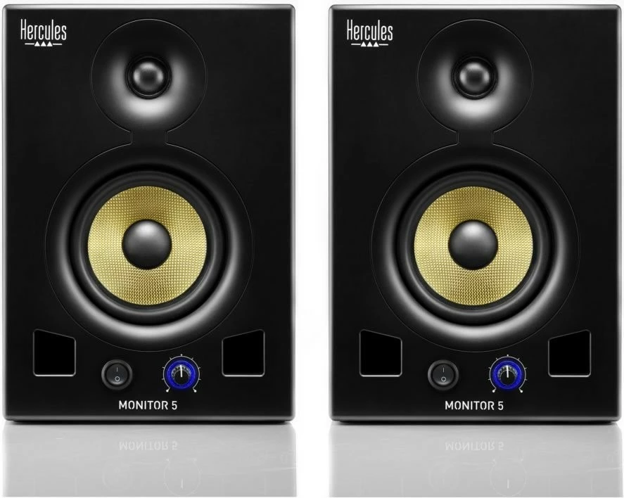 Monitor zëri Hercules Monitor 5, 80W, 5 inch, i zi