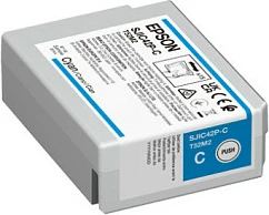 Kartrixh boje Epson SJIC42P-C, Cyan, origjinal, 1 copë