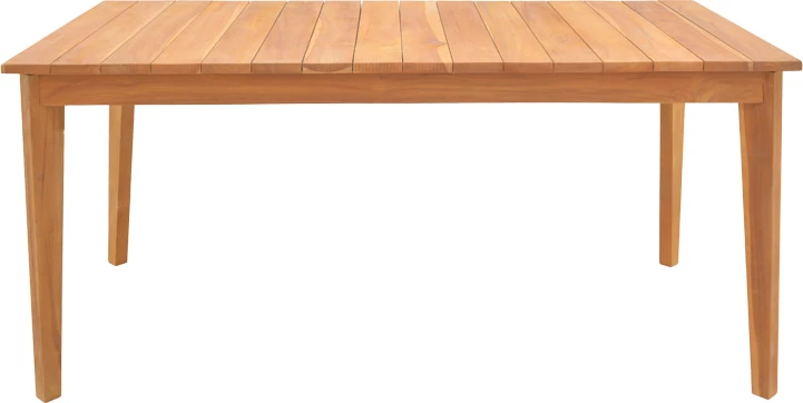 Tavolinë druri teak Ory, ngjyrë natyrale, 160x80x75cm