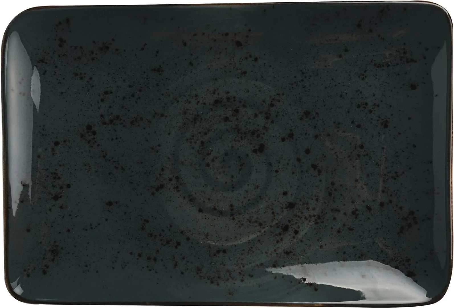 Pjatë drejtkëndore Fine Dine Arando 300x200 mm, set 6 copë, gri