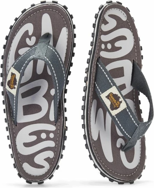 Flip-flopë për meshkuj Gumbies Islander Urban Grey