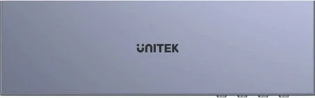 Switch KVM Unitek V306A 4K@60Hz HDMI 2.0 4-në-1 / 1-dalje, 4x USB, gri
