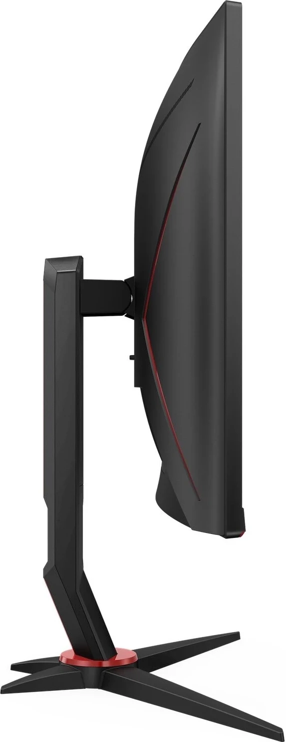 Monitor gaming AOC CQ27G2S/BK, 27'', QHD, 165Hz, e zezë e kuqe