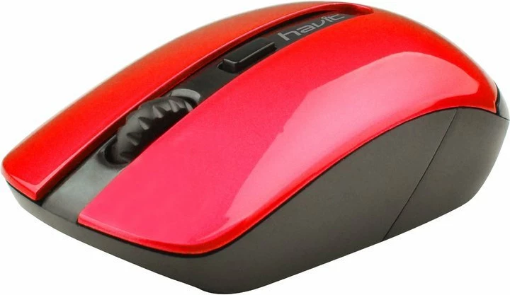 Maus wireless Havit MS989GT, 1600 DPI, i zi & i kuq