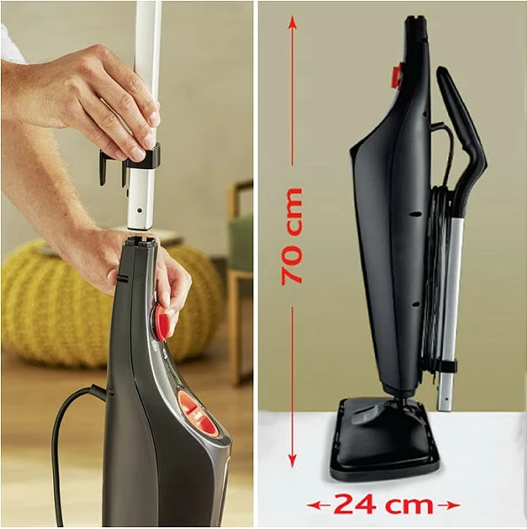 Pastrues me avull Vileda Steam XXL 3.0 Plus, 1550W, rezervuar 0.4L, i zi