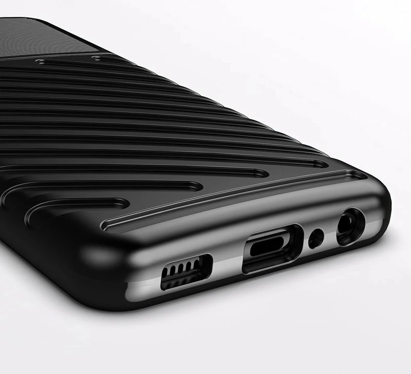 Mbështjellës Hurtel Thunder Case për Samsung Galaxy A22 4G, TPU, Kaltër